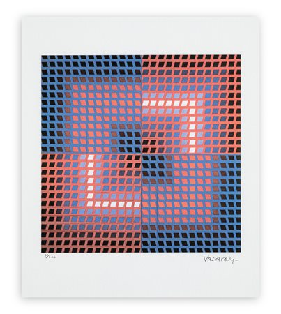 VICTOR VASARELY (1906-1997) - Senza Titolo