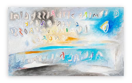 RENZO NUCARA (1955) - Scrittura, 1984