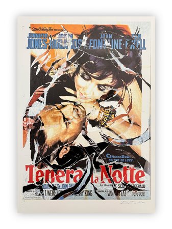 MIMMO ROTELLA (1918-2006) - Tenera la notte