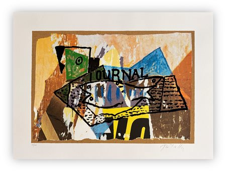 MIMMO ROTELLA (1918-2006) - Senza Titolo