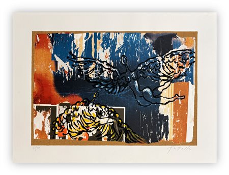 MIMMO ROTELLA (1918-2006) - Senza Titolo