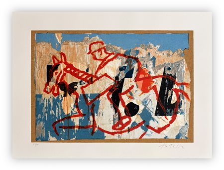 MIMMO ROTELLA (1918-2006) - Senza Titolo