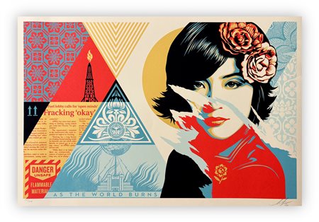 SHEPARD FAIREY (1970) - Senza Titolo