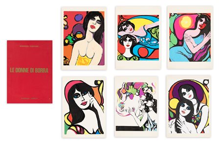 POMPEO BORRA (1898-1973) - Le donne di Borra, 1971