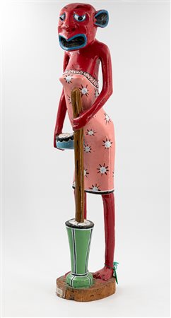 GEORGE LILANGA (1934-2005) - Senza Titolo, 2004