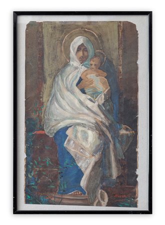 ANONIMO - Madonna con bambino