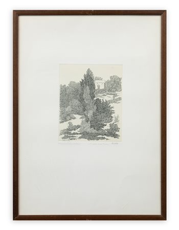 LEONARDO CASTELLANI (1896-1984) - Pioppi nella Torre