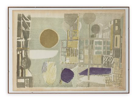 BRUNO SAETTI (1902-1984) - Senza Titolo, 1957