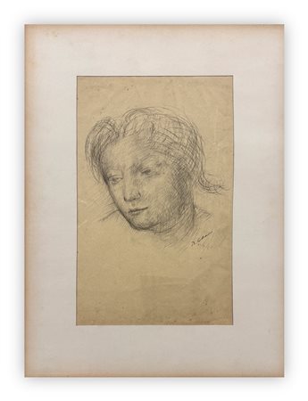 BRUNO CALVANI (1904-1985) - Volto, 1950