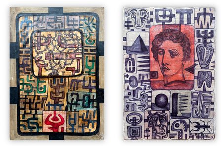 MATTEUCCI - Lotto unico di 2 opere: