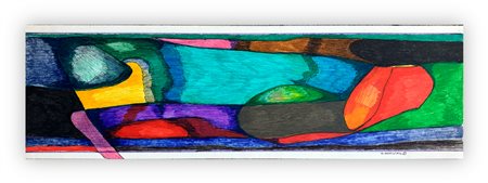 MARTINO MAZZOLENI (1935-1995) - Senza Titolo, 1967