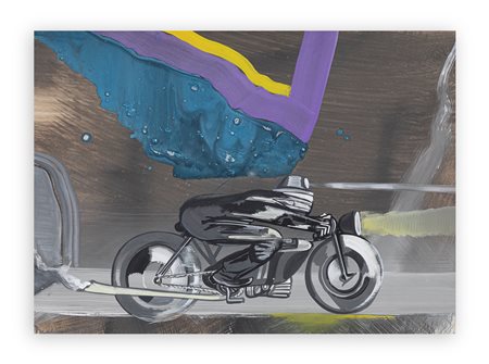 GASTON ORELLANA (1933) - Il Motociclista, 1977