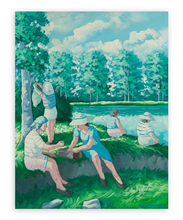 LEONARDO LO STAINO (1930) - Sosta mondina