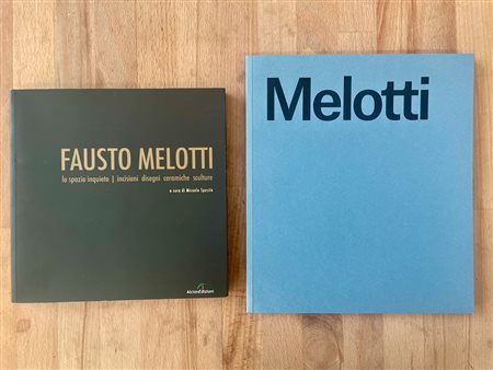 FAUSTO MELOTTI - Lotto unico di 2 cataloghi