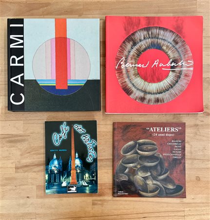 ARTE CONTEMPORANEA E DEL DOPOGUERRA - Lotto unico di 4 cataloghi