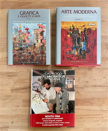 ANNUARI D'ARTE - Lotto unico di 3 cataloghi