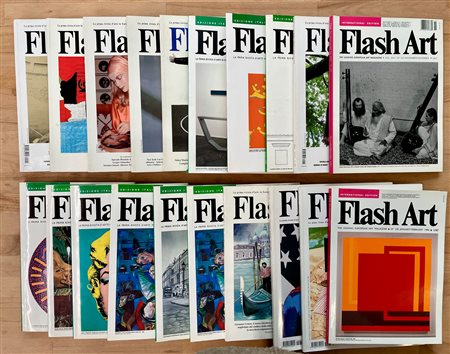 FLASH ART - Lotto unico di numerose riviste d'arte
