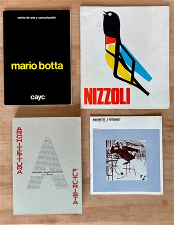 ARCHITETTURA - Lotto unico di 4 cataloghi