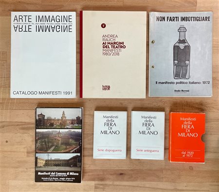 ARTE GRAFICA E MANIFESTI - Lotto unico di 5 cataloghi