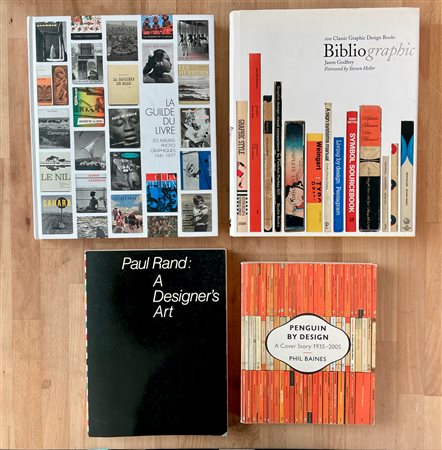 GRAPHIC DESIGN - Lotto unico di 4 cataloghi