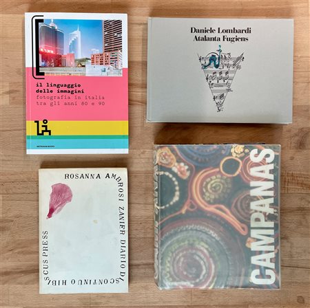 ARTE CONTEMPORANEA E DEL DOPOGUERRA - Lotto unico di 4 cataloghi