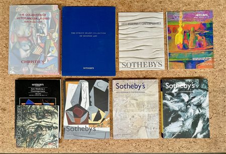 CATALOGHI D'ASTA - Lotto unico di 9 cataloghi