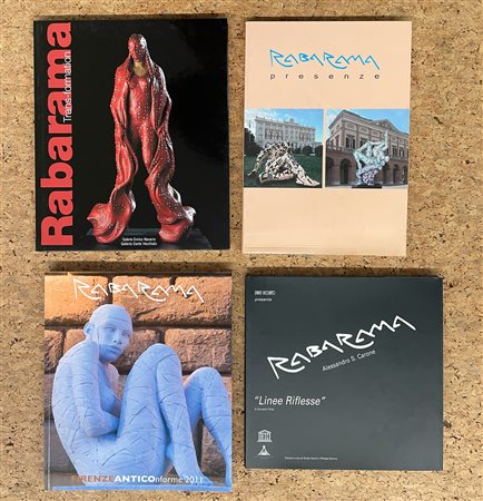 RABARAMA - Lotto unico di 4 cataloghi