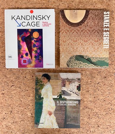 COLLETTIVE D'ARTE DEL XIX E XX SECOLO - Lotto unico di 3 cataloghi