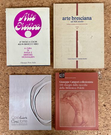 COLLEZIONI E COLLETTIVE D'ARTE - Lotto unico di 4 cataloghi