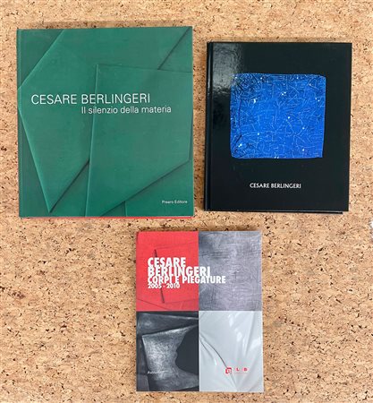 CESARE BERLINGERI - Lotto unico di 3 cataloghi