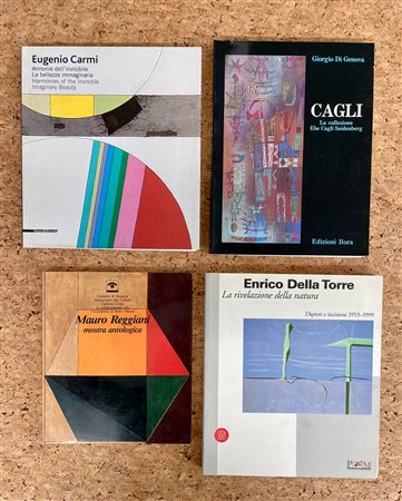 ARTE ITALIANA ASTRATTA E INFORMALE DEL DOPOGUERRA - Lotto unico di 4 cataloghi