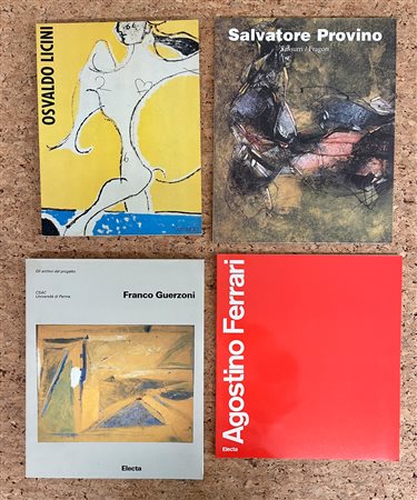 PITTURA INFORMALE ITALIANA - Lotto unico di 4 cataloghi