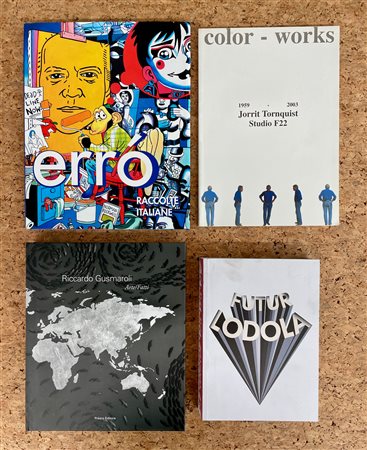 ARTE CONTEMPORANEA - Lotto unico di 4 cataloghi
