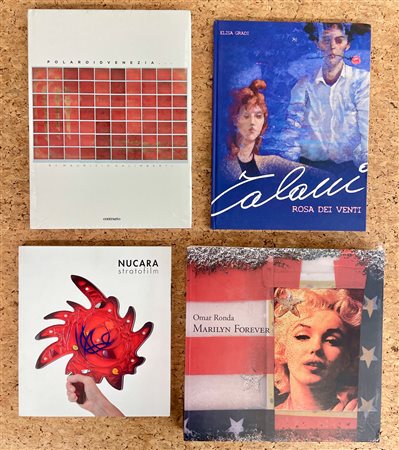 ARTISTI ITALIANI CONTEMPORANEI - Lotto unico di 4 cataloghi