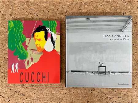 ENZO CUCCHI E PIZZI CANNELLA - Lotto unico di 2 cataloghi