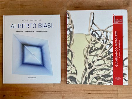 ALBERTO BIASI E GIANFRANCO MEGGIATO - Lotto unico di 2 cataloghi