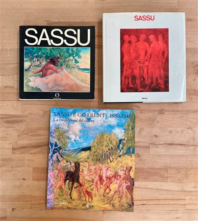 ALIG SASSU - Lotto unico di 3 cataloghi