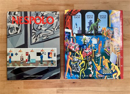 UGO NESPOLO E MARK KOSTABI - Lotto unico di 2 cataloghi