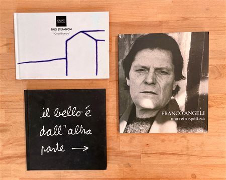 TINO STEFANONI, FRANCO ANGELI E BEN VAUTIER - Lotto unico di 3 cataloghi