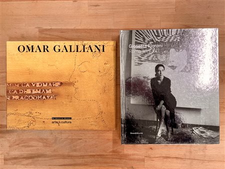 GIOSETTA FIORONI E OMAR GALLIANI - Lotto unico di 2 cataloghi