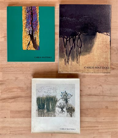 CARLO MATTIOLI - Lotto unico di 3 cataloghi