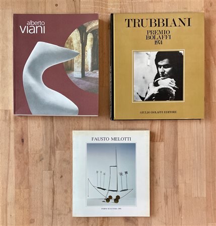 FAUSTO MELOTTI, ALBERTO VIANI E VALERIANO TRUBBIANI - Lotto unico di 3 cataloghi