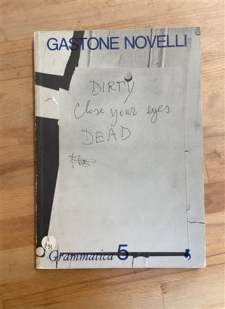 GASTONE NOVELLI - Gli scritti di Gastone Novelli, 1976