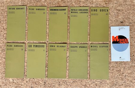 GALLERIA MARTANO/DUE, TORINO - Lotto unico di 11 cataloghi editi dalla Galleria: