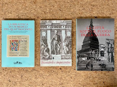 MONOGRAFIE ALLEMANDI - Lotto unico di 3 cataloghi