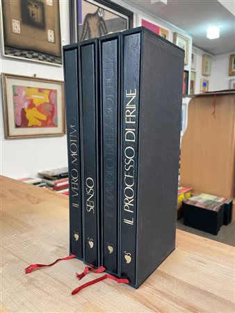 EDIZIONI D'ARTE CON OPERE ALL'INTERNO (TRATTO) - Lotto unico di 4 numeri della collana 'Tratto'