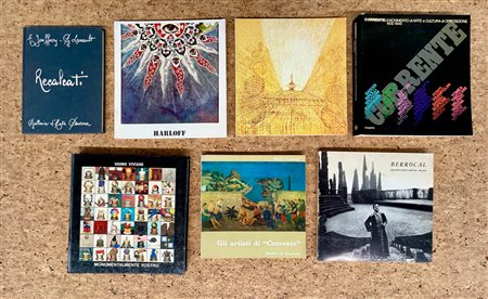 ARTE ITALIANA DEL DOPOGUERRA - Lotto unico di 7 cataloghi