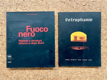 ARTE POVERA E INFORMALE - Lotto unico di 2 cataloghi