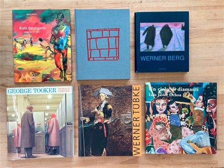 ARTISTI INTERNAZIONALI DEL XX SECOLO - Lotto unico di 6 cataloghi: