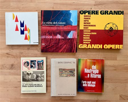COLLETTIVE D'ARTE INTERNAZIONALE - Lotto unico di 6 cataloghi